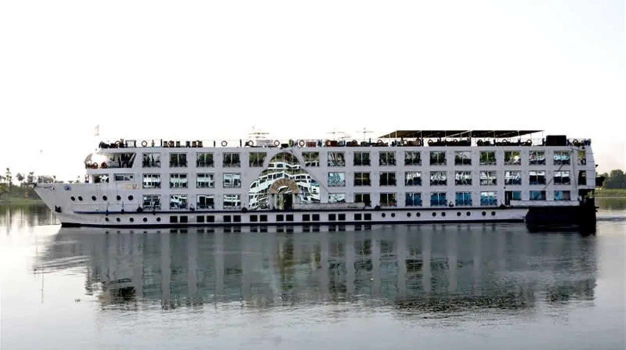 Exterior view of the MS Emilio Nile Cruise Nile cruise ship